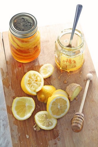мёд лимон имбирь