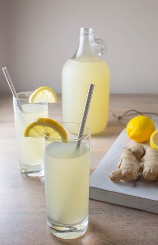 классический лимонад с имбирем